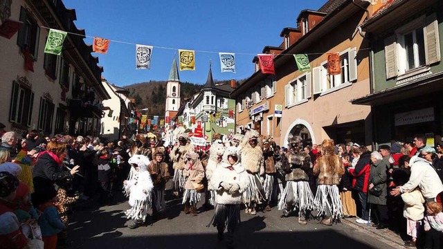 Umzug in Zell  | Foto: Silke Hartenstein