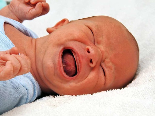 Bringt Eltern auch mal an den Rand ihrer Krfte: ein schreiendes Baby.   | Foto: Ilka Burckhardt (Fotolia.com)