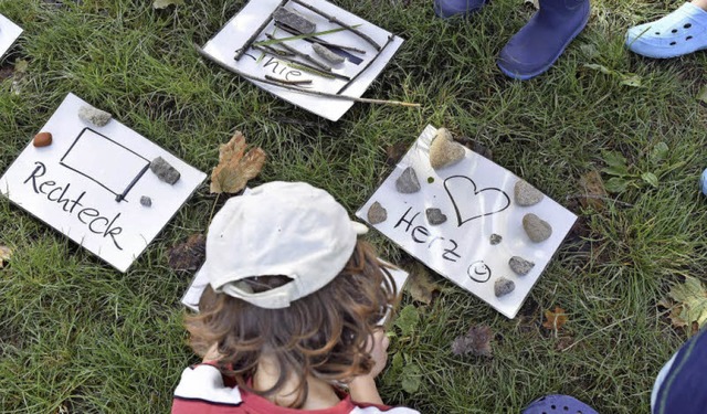 Viele Herzen fr die Natur &#8211; und aus der Natur.  | Foto: Thomas Kunz