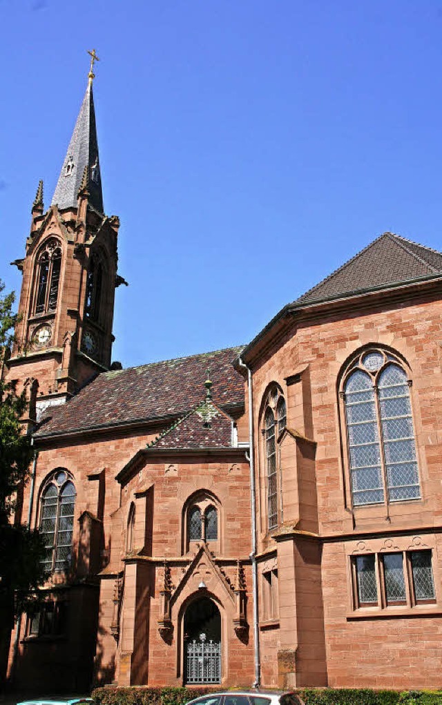 Die evangelische Stadtkirche ist 125 Jahre alt.   | Foto: Jung-Knoblich/Privat
