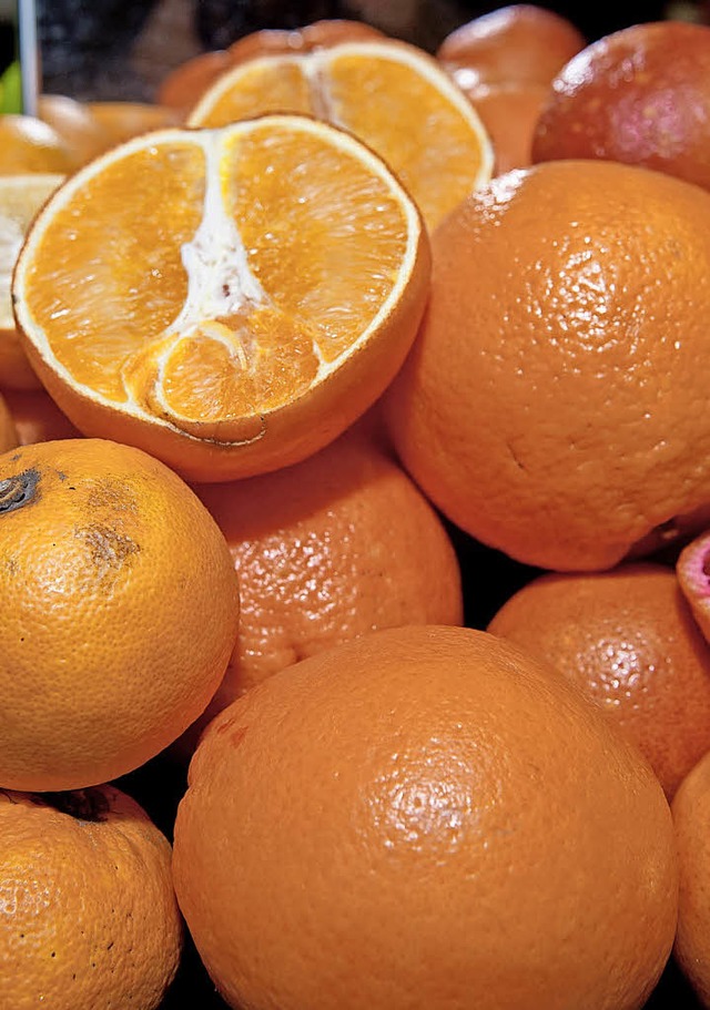 Erfrischend: Orangen  | Foto: DPA