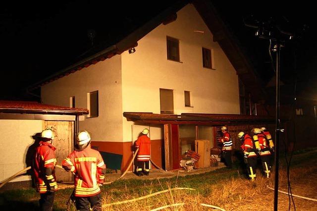 Egringen: Elektrischer Defekt an der Heizanlage fhrt zu Kellerbrand