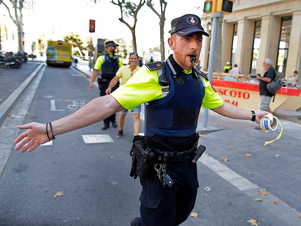 Auf Barcelonas Flaniermeile Las Ramblas hat es einen Terroranschlag gegeben.