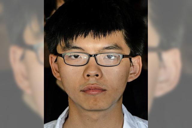 Hongkong wirft Studentenführer ins Gefängnis