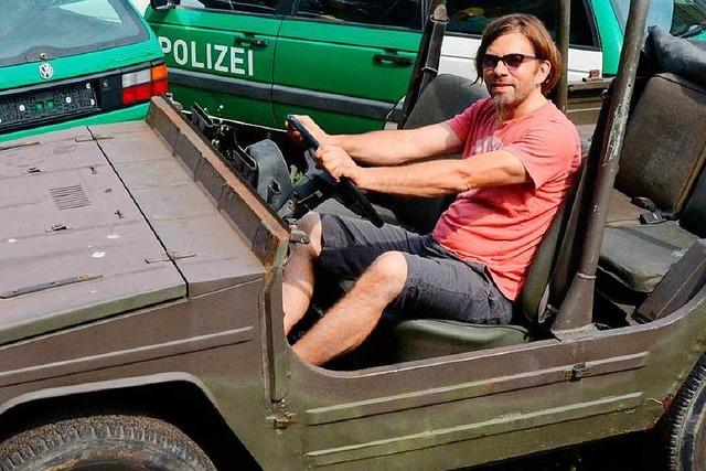Der Lahrer Florian Lemke sammelt Autos und verleiht sie an Filmemacher