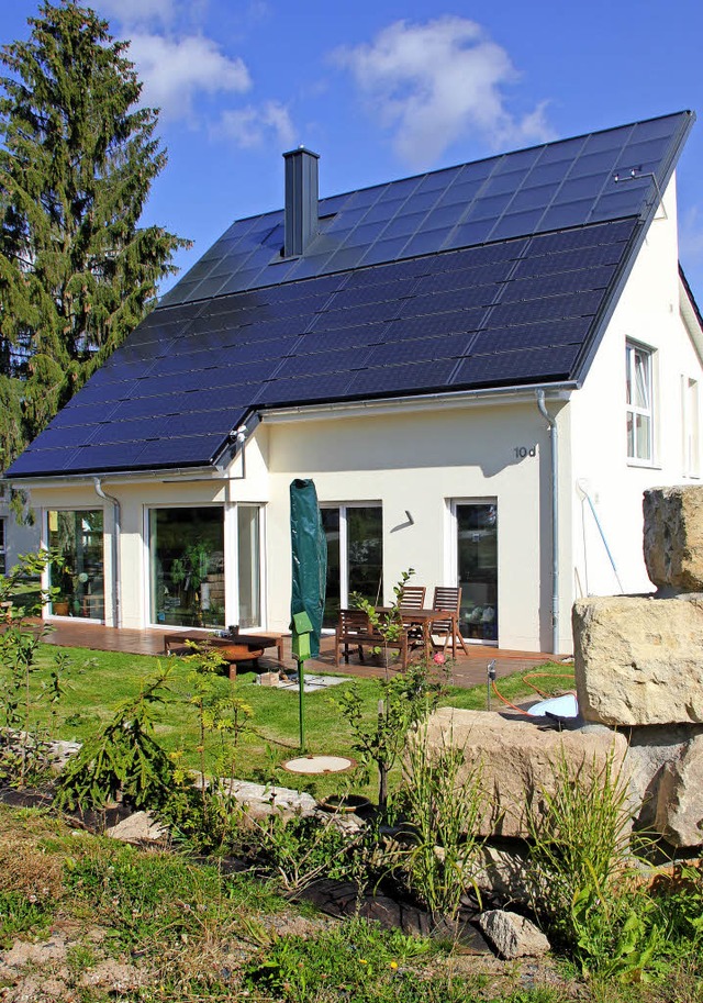 Wer sich fr eine Photovoltaik-Anlage ...Rahmen der Energiewendewoche anbietet.  | Foto: dpa