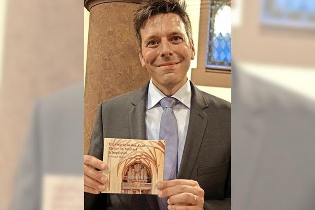 Bezirkskantor Christoph Bogon hat in St.Michael eine CD mit Orgenmusik eingespielt