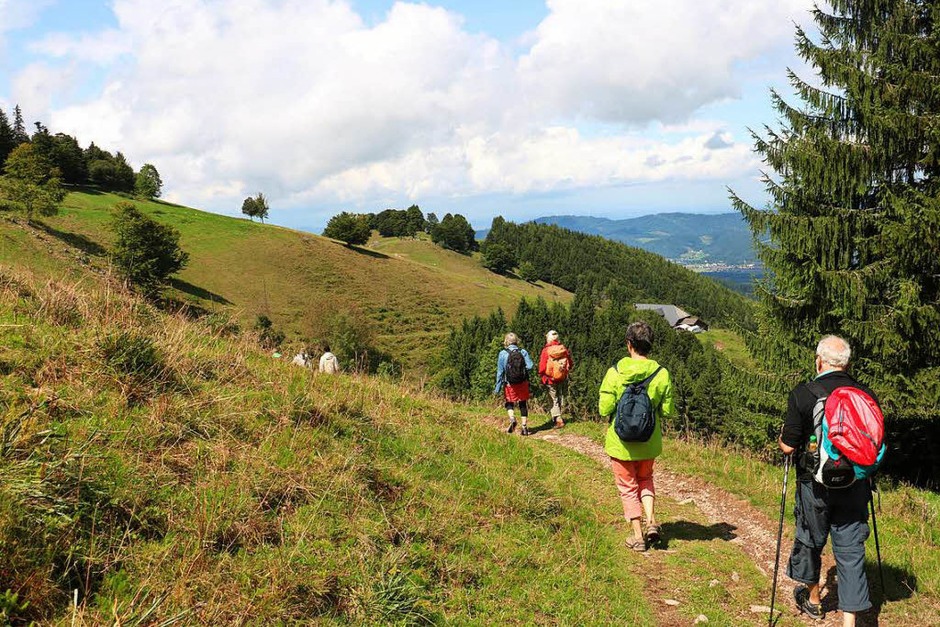 Eindrücke von der Leserwanderung. (Foto: Christa Rinklin) Eindrücke von der Leserwanderung. (Foto: Christa Rinklin)