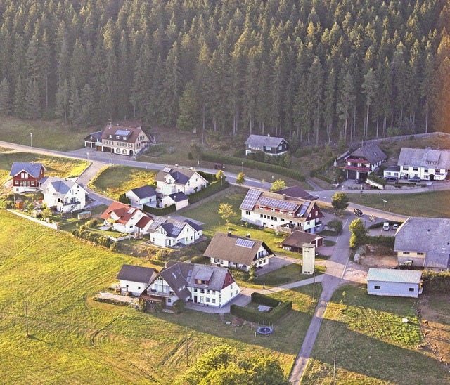 Das Baugebiet Spitzwald weist noch Lcken auf.   | Foto: Gert Brichta