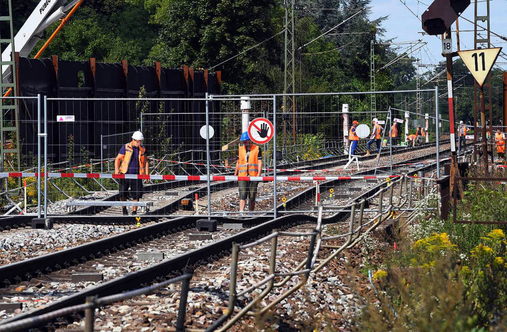 Deutsche Bahn bestätigt Rheintalstrecke bleibt bis zum 7