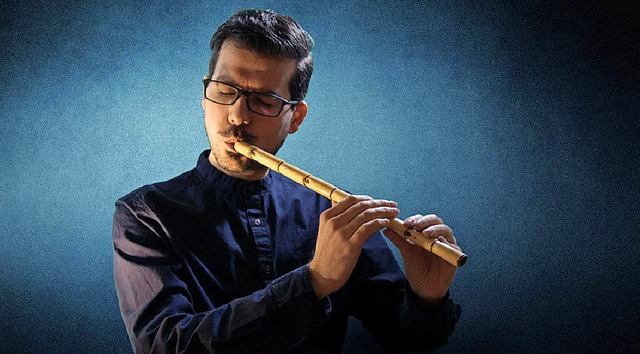 Der Fltist Mohamad Fityan   | Foto: promo