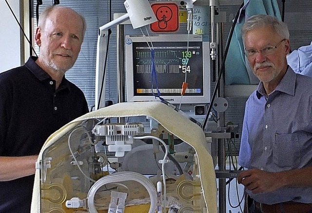 Die Chefrzte Kurt Bischofberger und Hubert Fahnenstich (rechts)   | Foto: Martina David-Wenk