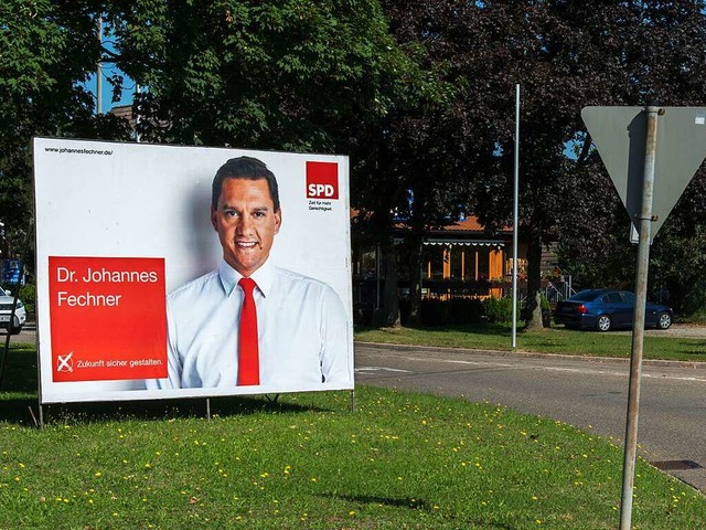 Seit Tagen macht SPD-Direktkandidat Jo...et nachmachte, droht ihm nun Ungemach.  | Foto: Olaf MIchel