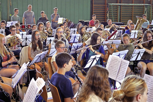 Junge Musiker in Aktion  im Europa-Park   | Foto: Adelbert Mutz