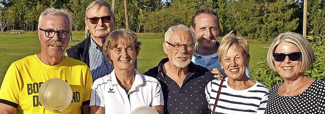 Thomas Liebwein, Bernd Huschens, Hanni...dith Rautenberg nach der Siegerehrung.  | Foto: Stefan Pichler