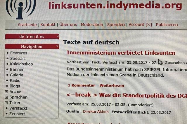 linksunten.indymedia.org – ein linksextremes Portal aus Freiburg