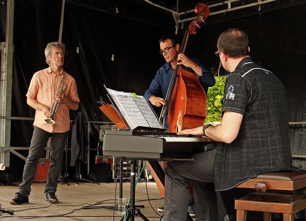 Jazzmusik erklingt  auf dem Abbatucci-Platz.   | Foto: PRIVAT