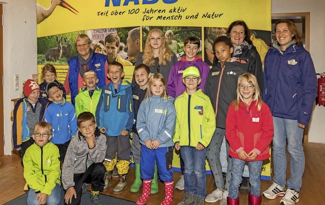 Beim  Nabu am Naturena Badesee gab&#8217;s fr die Kinder viel zu entdecken.  | Foto: Chris Seifried