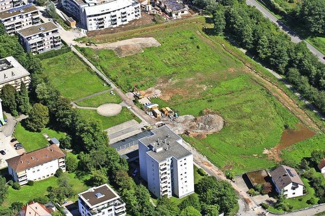 Ausblick auf neues Wohnquartier