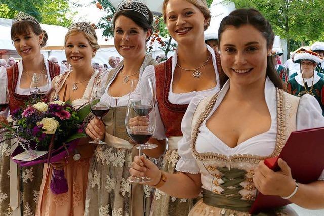 Fotos: Das Breisacher Weinfest ist erffnet