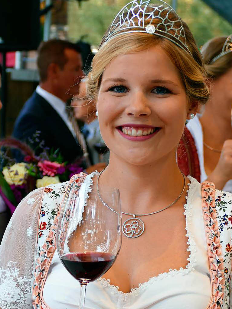 Sinja Hornecker, neue Weinprinzessin fr Kaiserstuhl und Tuniberg