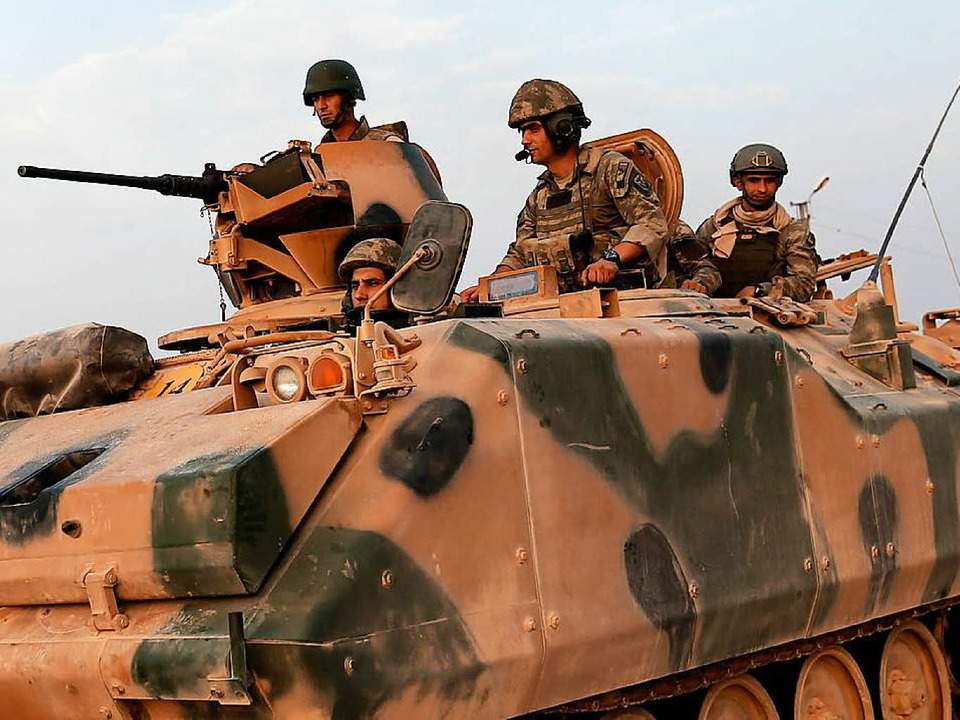 Türkische Soldaten an der Grenze zu Syrien  | Foto: Sedat Suna