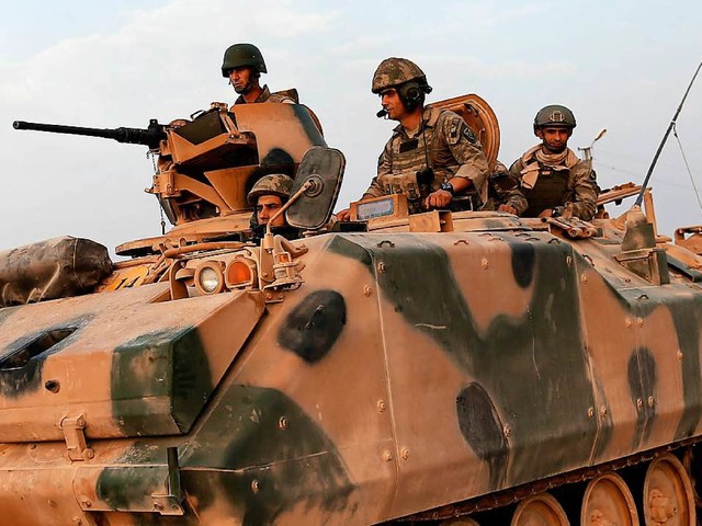Trkische Soldaten an der Grenze zu Syrien  | Foto: Sedat Suna