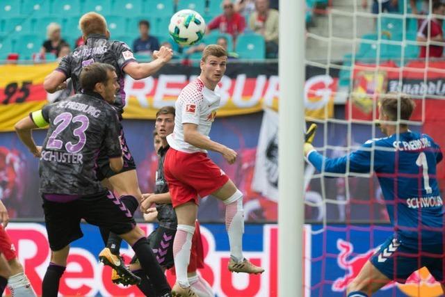 RB Leipzig berrollt SC Freiburg mit 4:1