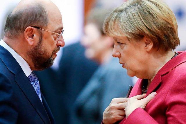 Schulz will Merkel aus der Komfort-Zone drängen