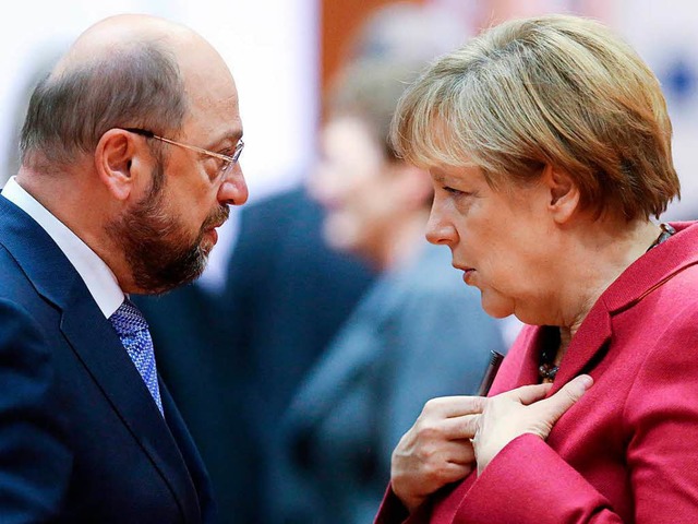 Vier Wochen vor der Bundestagswahl nd...egie und macht Angela Merkel Vorwrfe.  | Foto: dpa