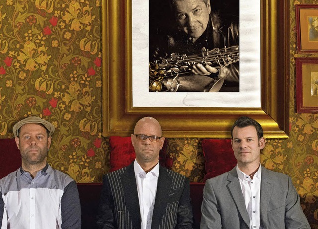 Das Trio Vein (Florian Arbenz,    Mich...itischen Saxophonisten  Andy Sheppard   | Foto: Promo