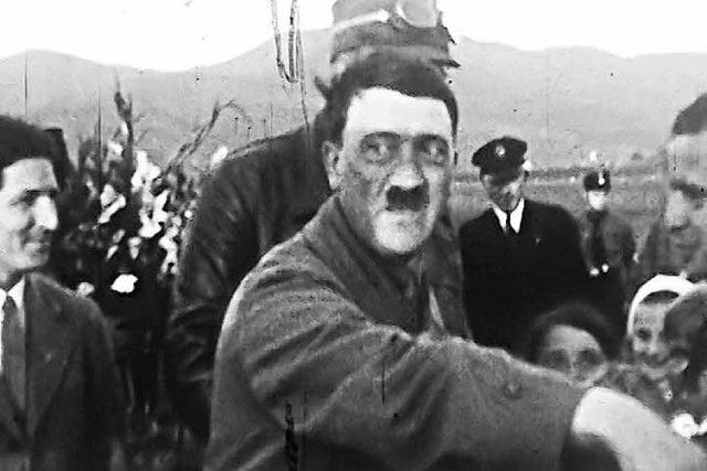 Historische Aufnahmen zeigen Hitler in Freiburg