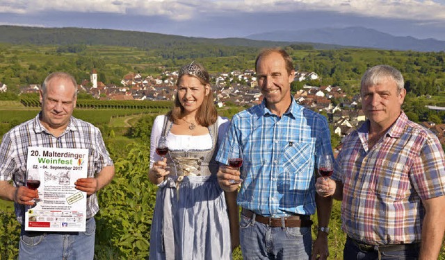 Sie freuen sich auf das 20. Malterding... und Reiner Mundinger vom  Orga-Team.   | Foto: Dieter Erggelet