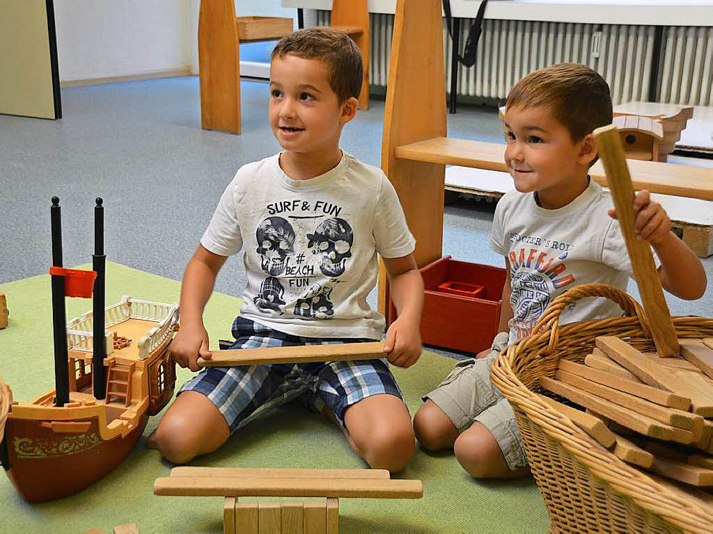 In der Kita St. Josef in Rheinfelden haben die Kinder die Wahl
