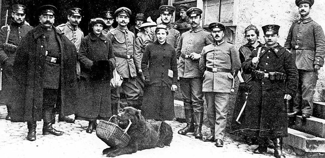 Unter dem Krieg litt der Austausch mit...lbergang Sckingen-Stein im Jahr 1915  | Foto: Stadtarchiv Bad Sckingen