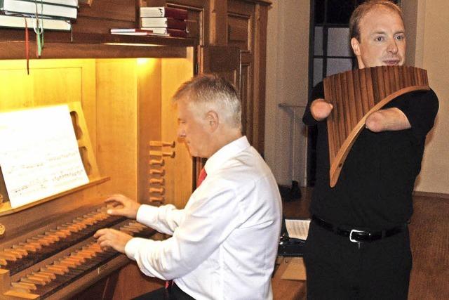Kunstgenuss mit Panflöte und Orgel
