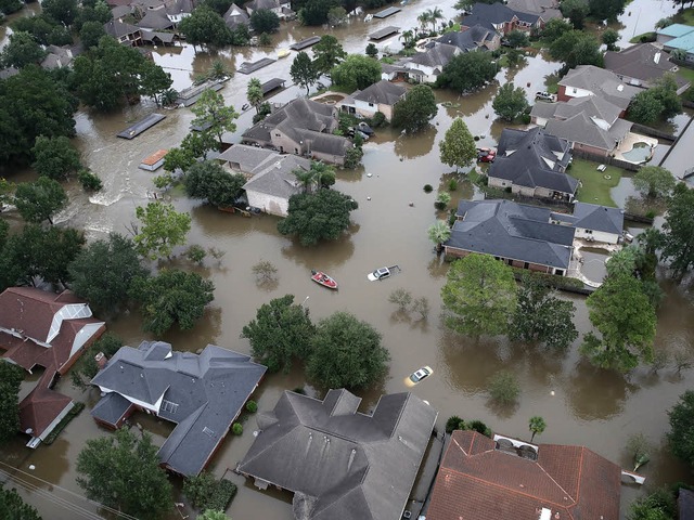 Houston unter Wasser  | Foto: AFP