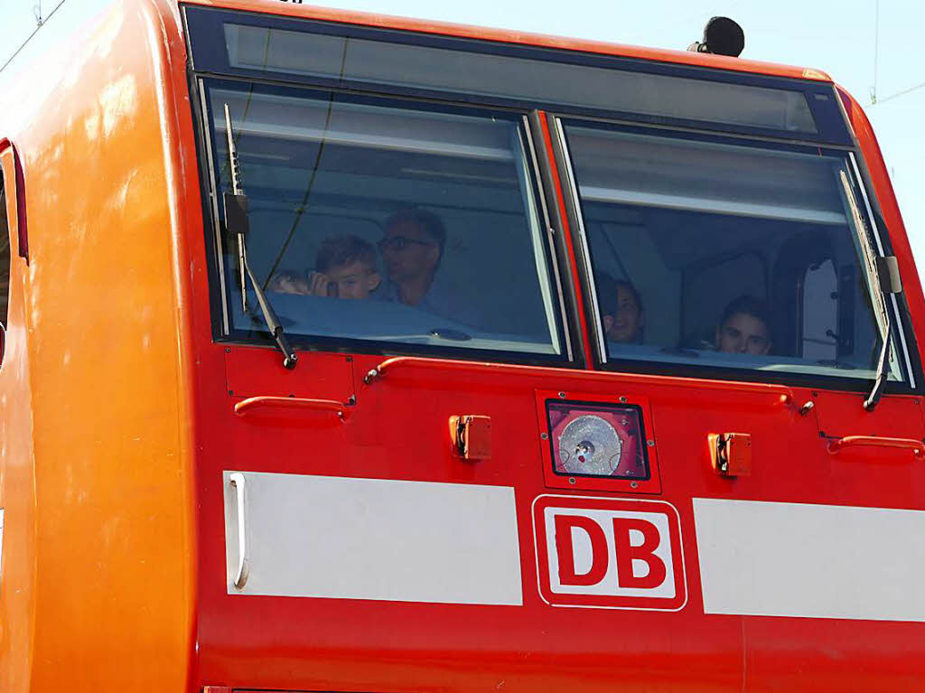 Besichtigung der DB-Regio-Werkstatt in Freiburg im Rahmen von B. Zettis Ferienspa