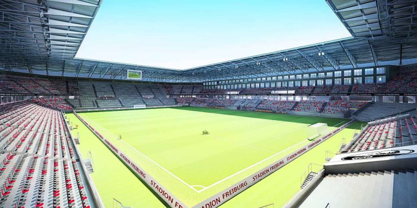 So soll das neue Stadion des SC Freiburg aussehen  | Foto: HPP Architekten/WillMore
