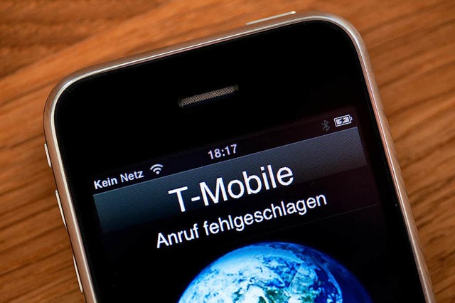 Nutzer des D1-Netzes der Telekom msse...ommender Woche mit  Strungen rechnen.  | Foto: dpa