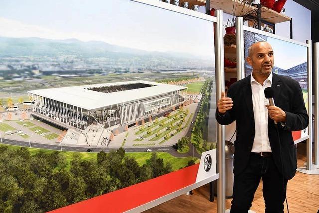 Architekt plant typisches Freiburg-Stadion