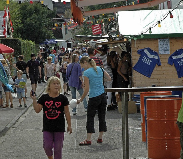 Gut besucht war das Strooefescht 2016   | Foto: H. Wussler