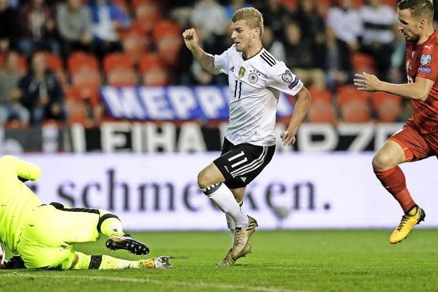 Nationalmannschaft gewinnt in der WM-Qualifikation gegen Tschechien mit 2:1