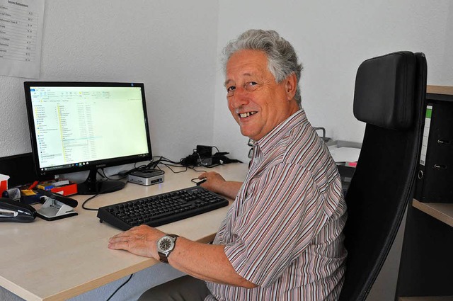 IT-Manager Roland  Bergner von der kir...er digitaler Medien ins Leben gerufen.  | Foto: Kai Kricheldorff