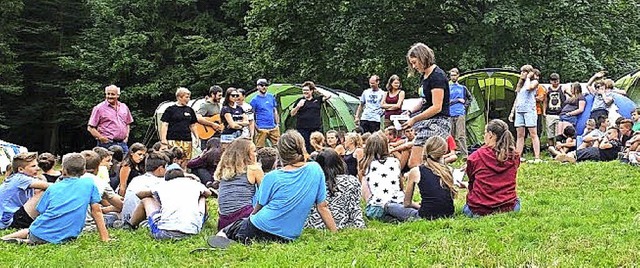 Feriencamp der Schwarzwaldvereins-Jugend.   | Foto: ZVG