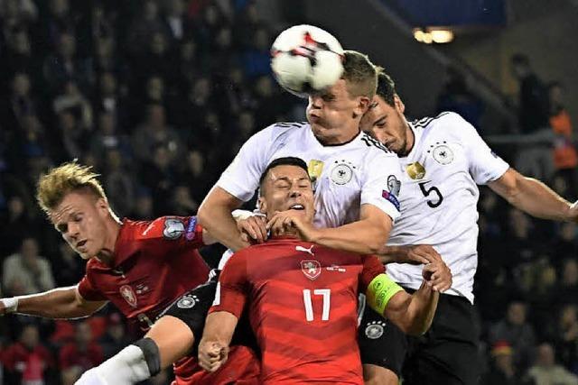 Die deutsche Nationalelf will sich gegen Norwegen fr die WM qualifizieren