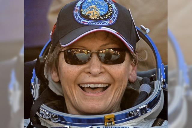 Peggy Whitson ist zurück von der Raumstation ISS