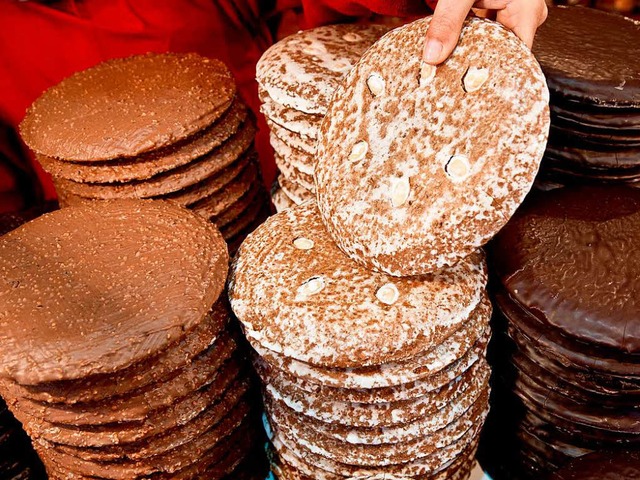 Lebkuchen ist bereits im September begehrt.  | Foto: dpa