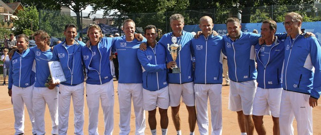 Weltklasse im blau-weien Bohlsbacher ...n Sinner, Teammanager Christian Funk.   | Foto: Fotos: Bernd Buss