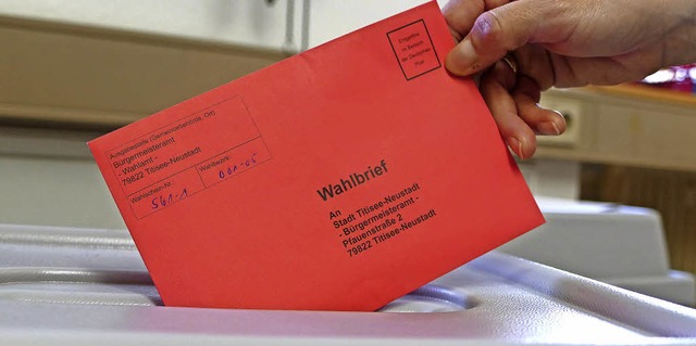Noch bis zum Wahlsonntag kommen die Br...lag mit dem Stimmzettel herausgeholt.   | Foto: Bury